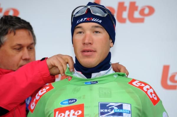 Denis Galimzyanov (Katusha) claims the points classification.