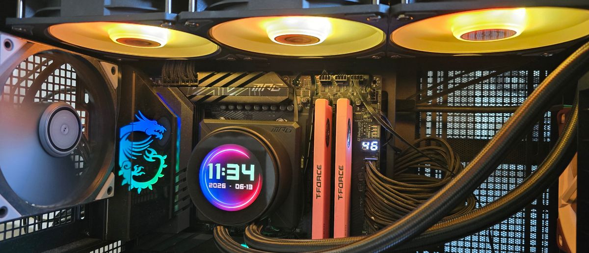 MSI MPG Coreliquid P22 360 Review: Low noise, strong performance, budget price