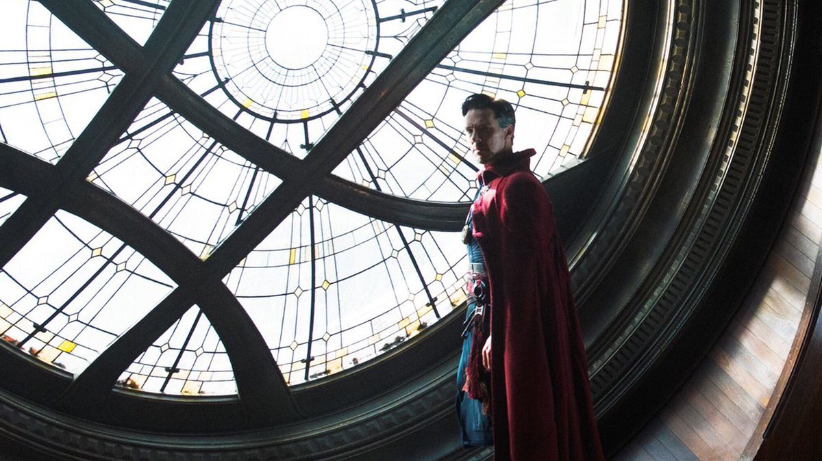 Doctor Strange played by Benedict Cumberbatch