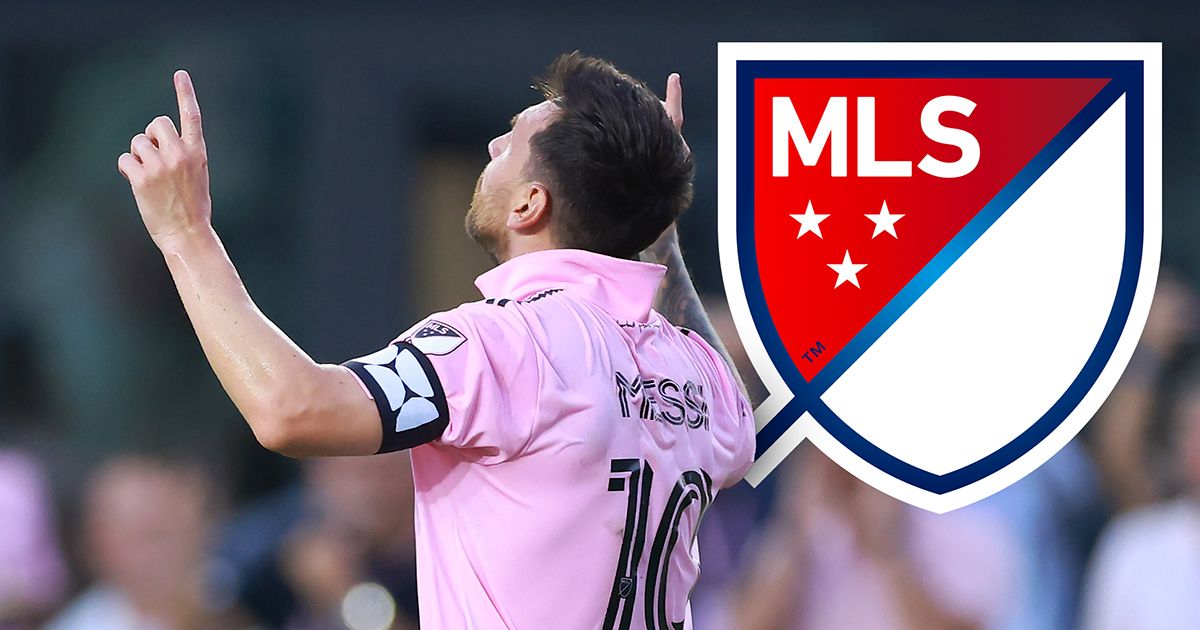 Lionel Messi #10 of Inter Miami CF celebrates after scoring a goal in the first half during the Leagues Cup 2023 match between Inter Miami CF and Atlanta United at DRV PNK Stadium on July 25, 2023 in Fort Lauderdale, Florida.