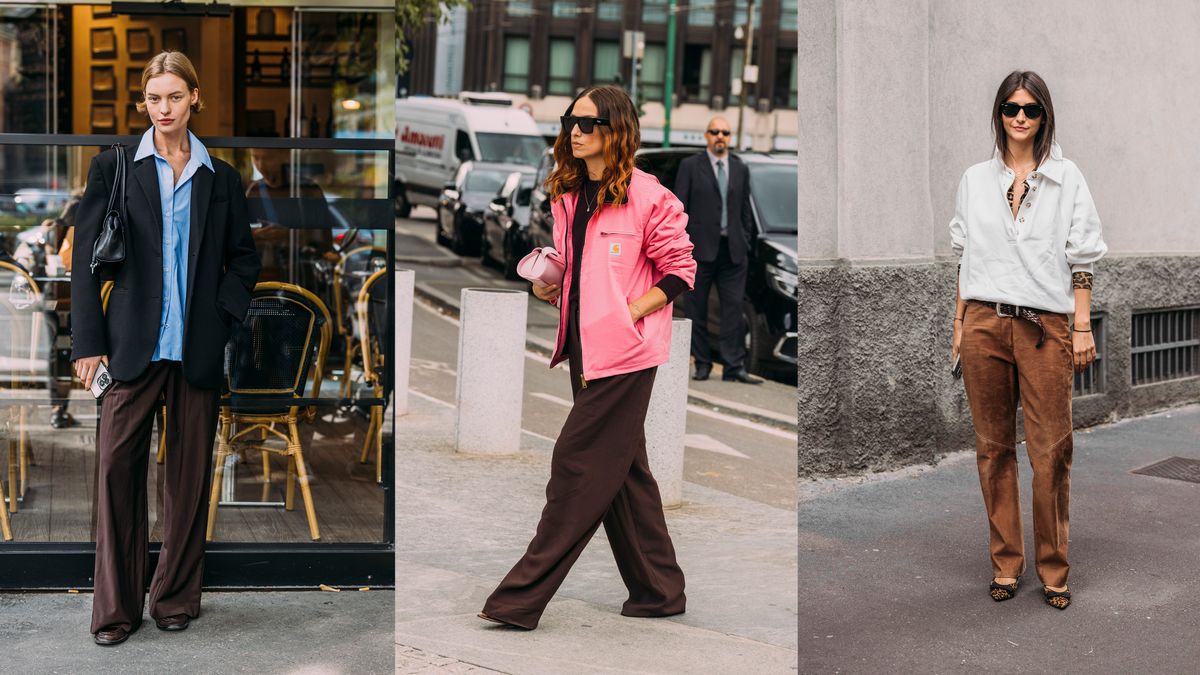 I'm Breaking Up With Black Trousers and Spending Fall In This Rich Pant Color Trend Instead