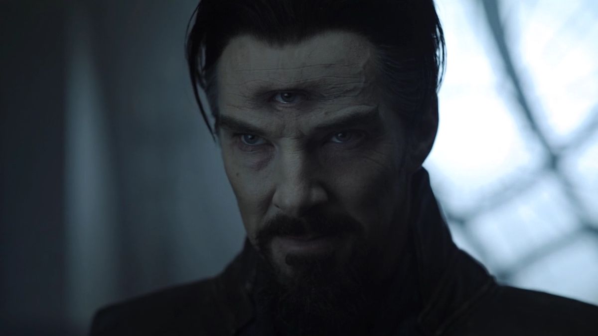 Evil Doctor Strange with third eye