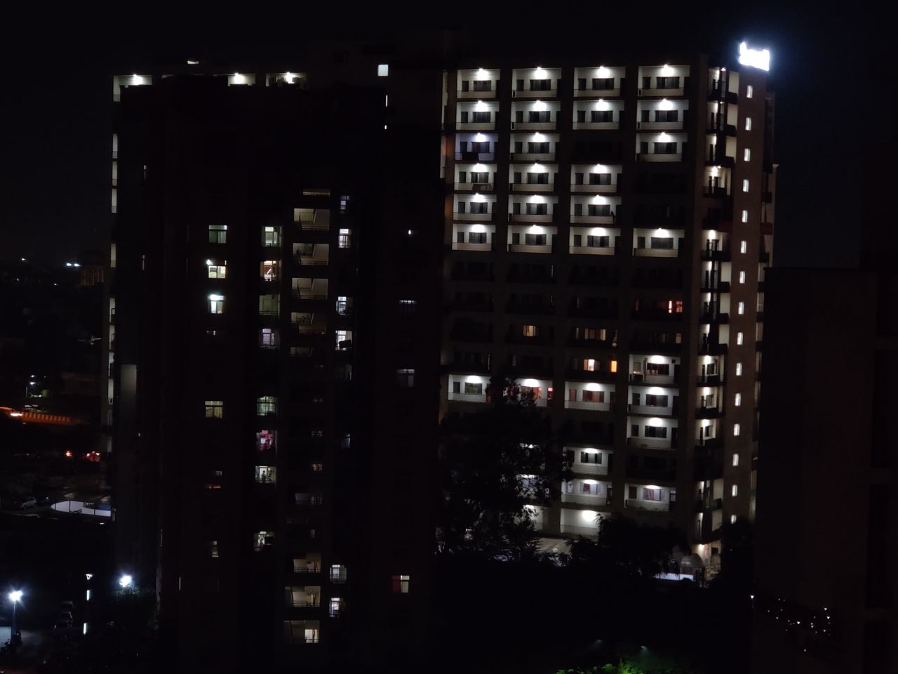 Without nightscape 3X zoom