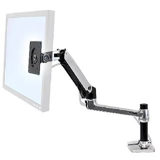 Product shot of Ergotron LX Desk Mount LCD Arm, one of the best monitor arms