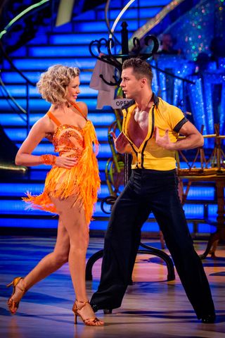 Rachel Riley and Pasha Kovalev