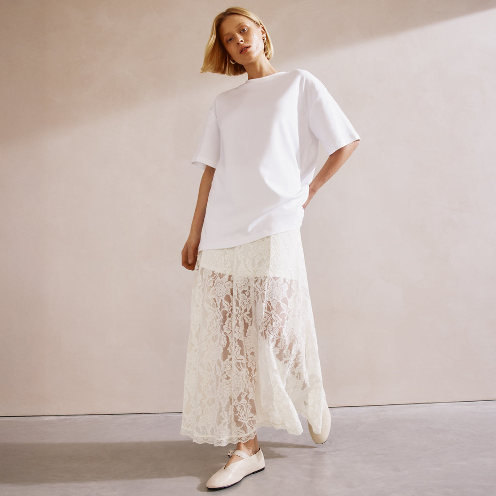 Lace Maxi Skirt