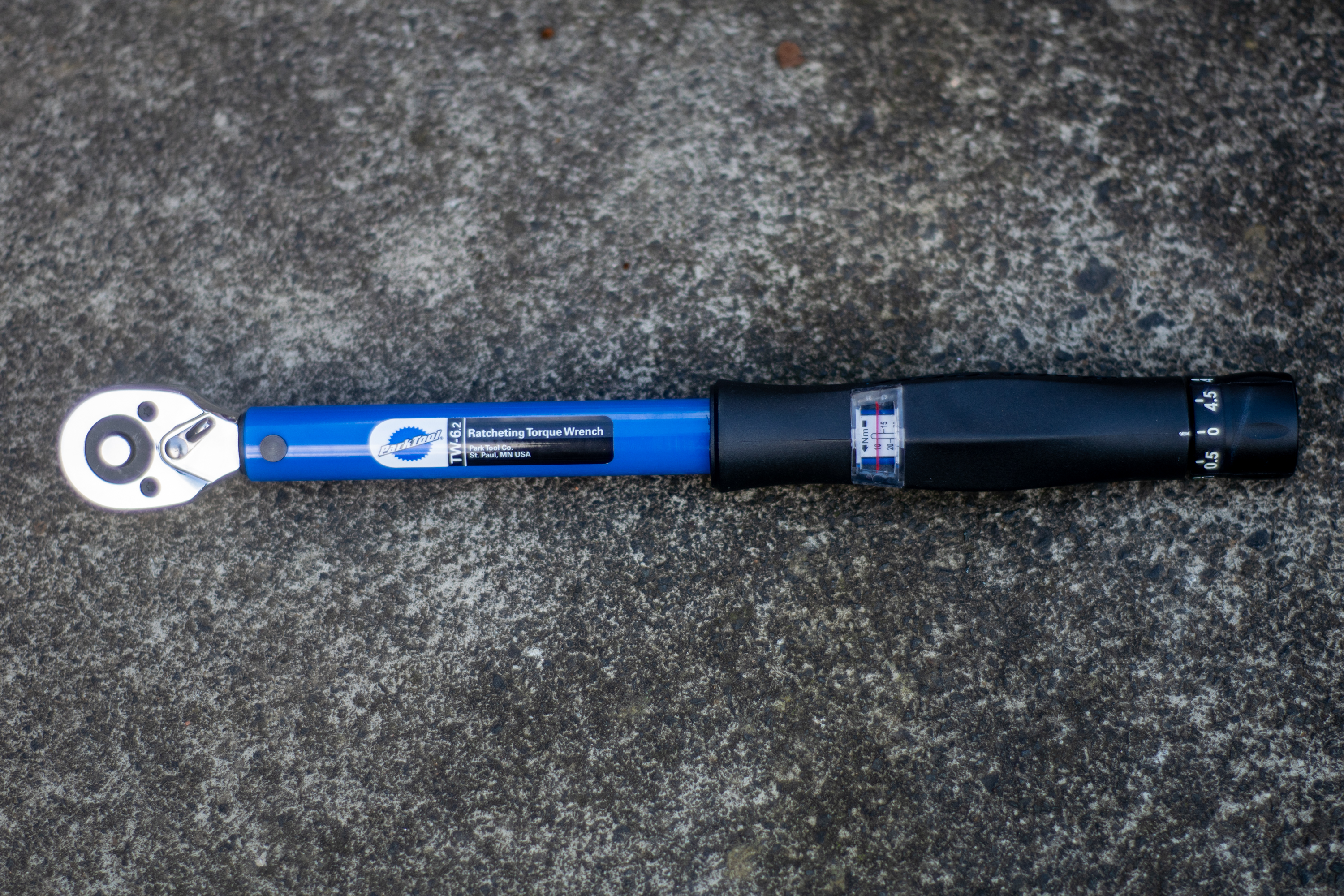 A Park Tool TW-6.2 torque wrench 