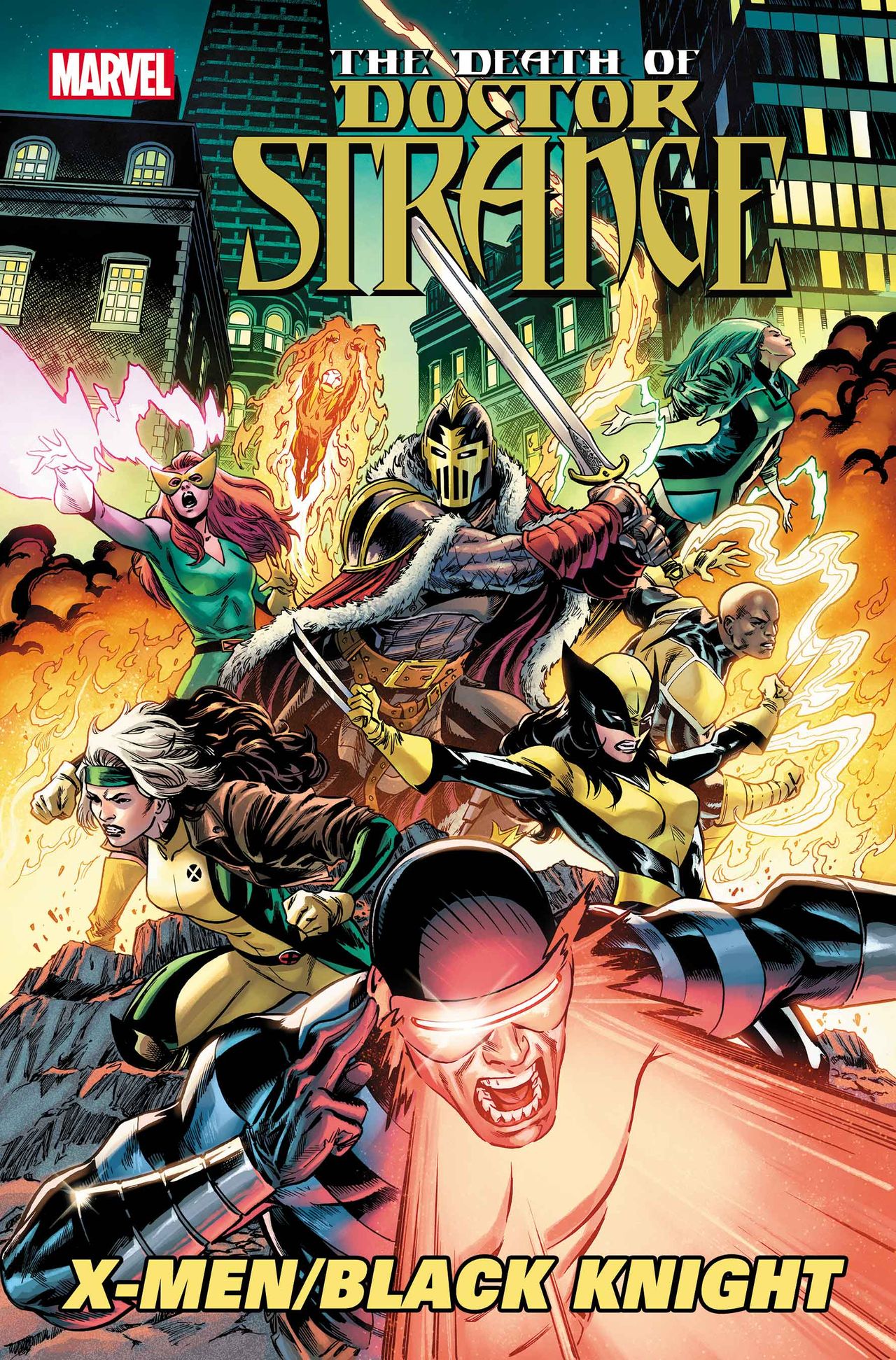 Os X-Men e o Cavaleiro Negro lutarão juntos em A Morte do Doutor Estranho 