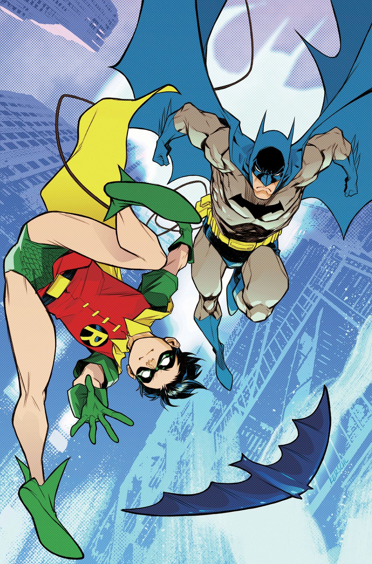 Art from Batman and Robin: Year One #1