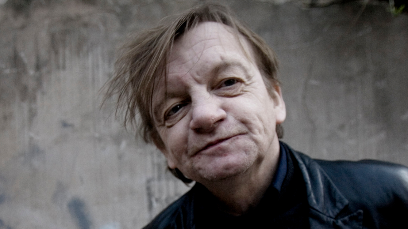 A portrait of Manchester musician Mark E Smith of The Fall, Salford, Manchester, 18th March 2011
