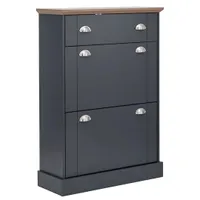 GFW Kendal Deluxe Shoe Cabinet Slate Blue: was £129, now £103 at B&amp;Q (save £26)