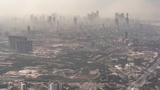 Smoggy city