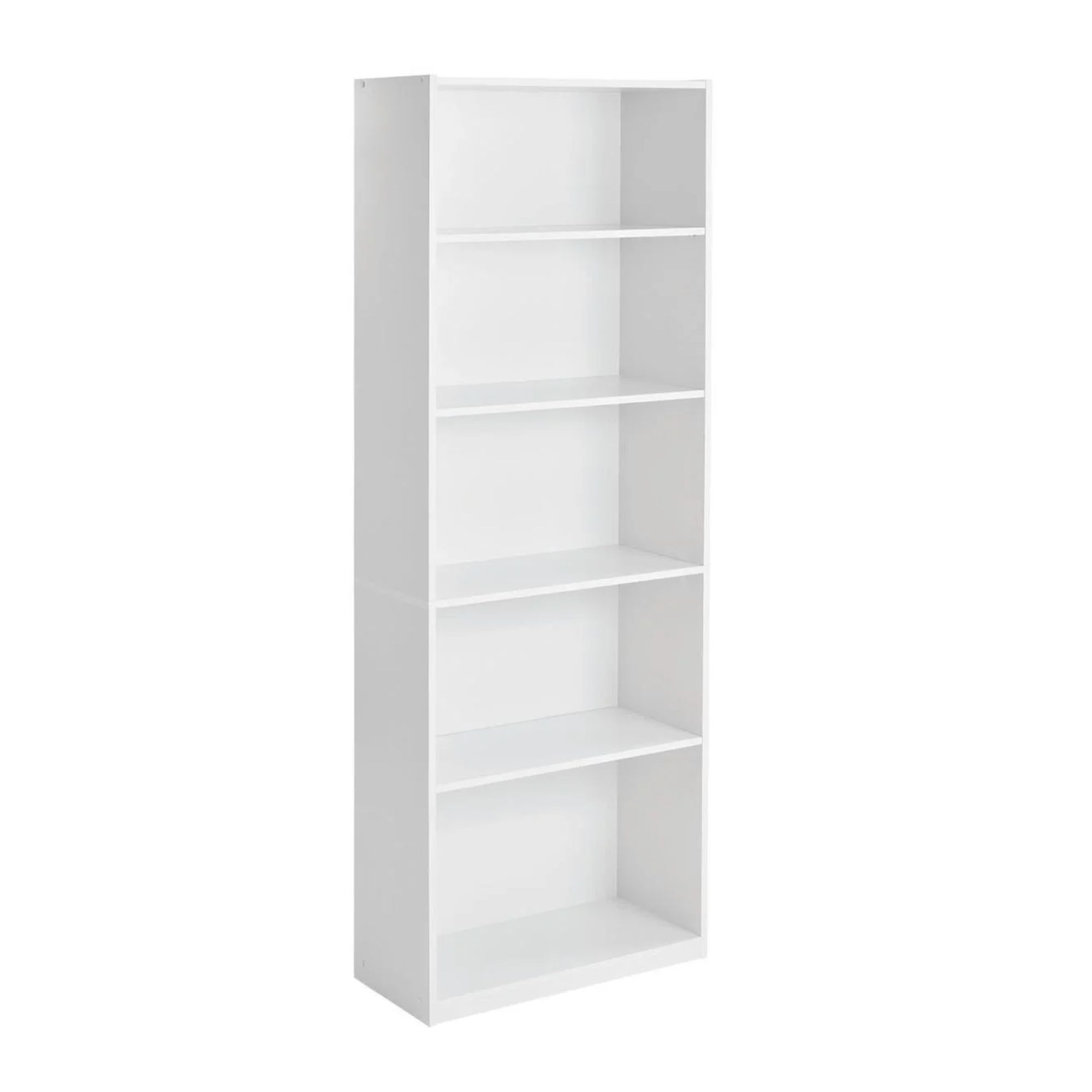 White shelves