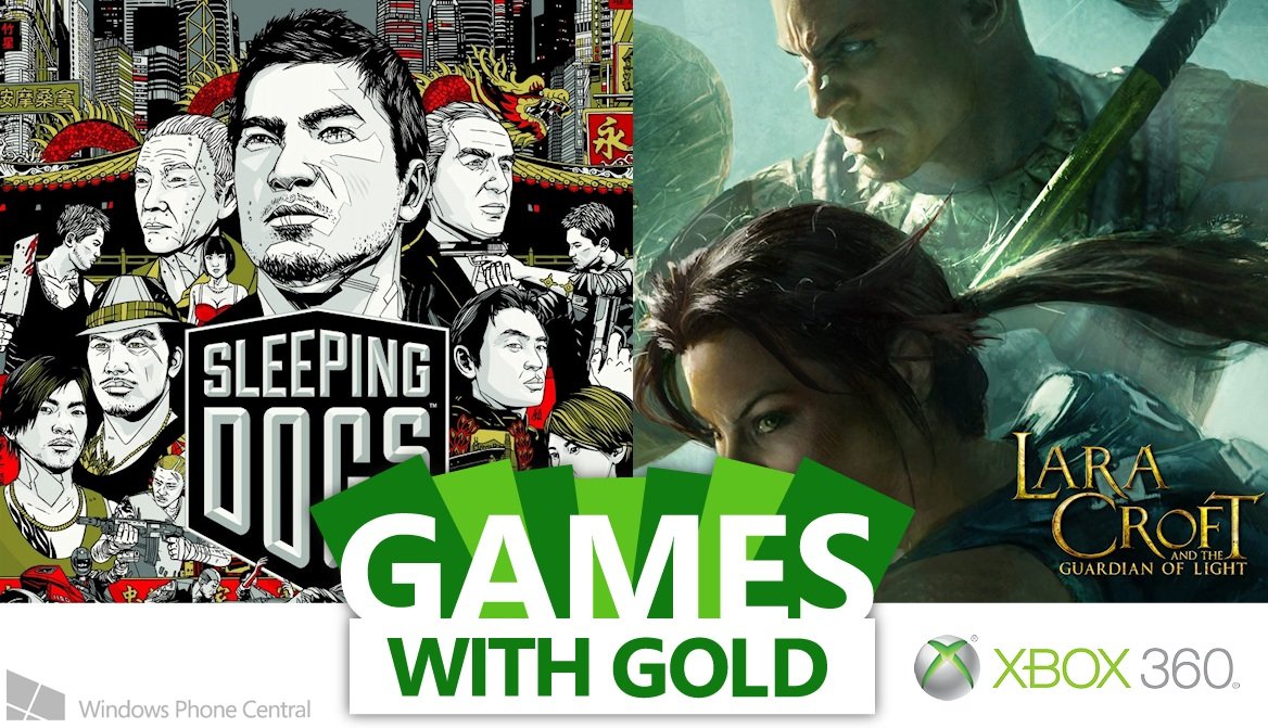 Sleeping Dogs y Lara Croft para Xbox 360 gratis en enero