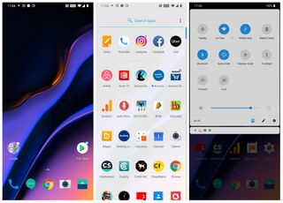 This is how the fluid OxygenOS UI looks