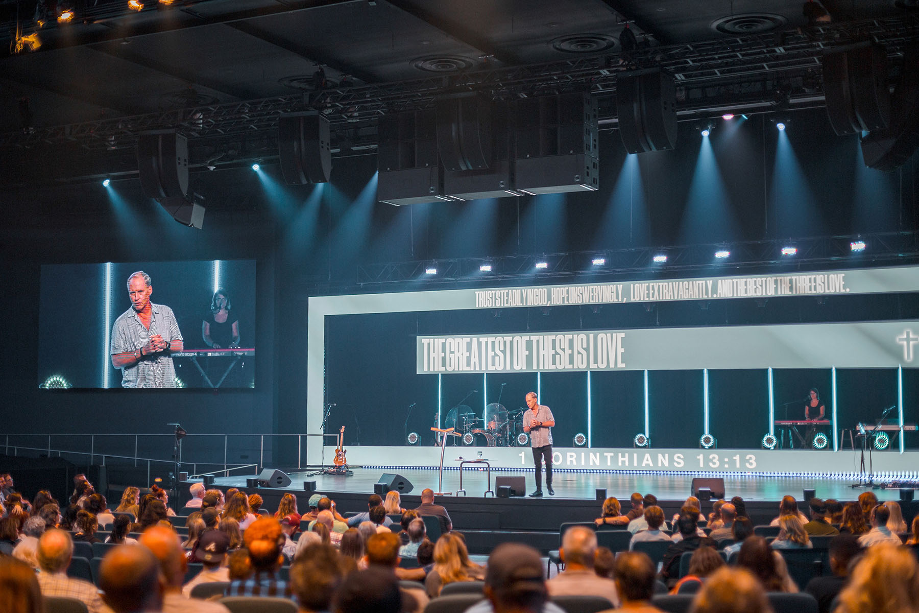 Wave Church turned to HouseRight to design and integrate an L-Acoustics L-ISA immersive configuration built on L Series loudspeakers.