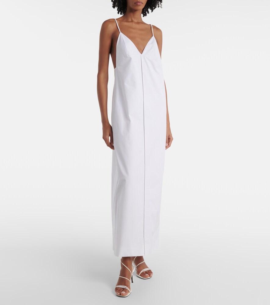 Tulula Silk Poplin Slip Dress