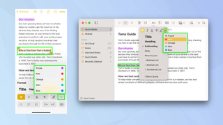 How to create neater Notes in iOS 18 and macOS Sequoia