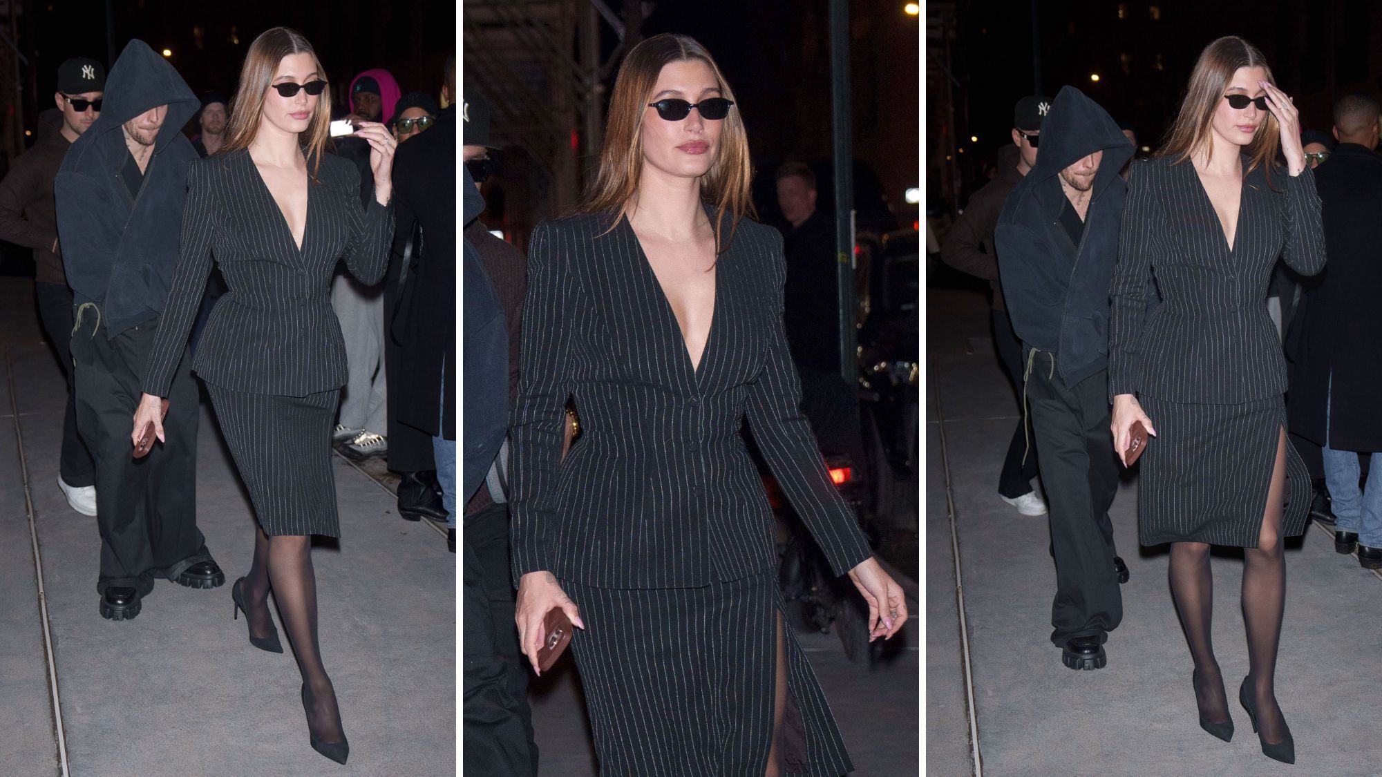 Hailey Bieber mélange travail et plaisir lors d'un rendez-vous amoureux ...