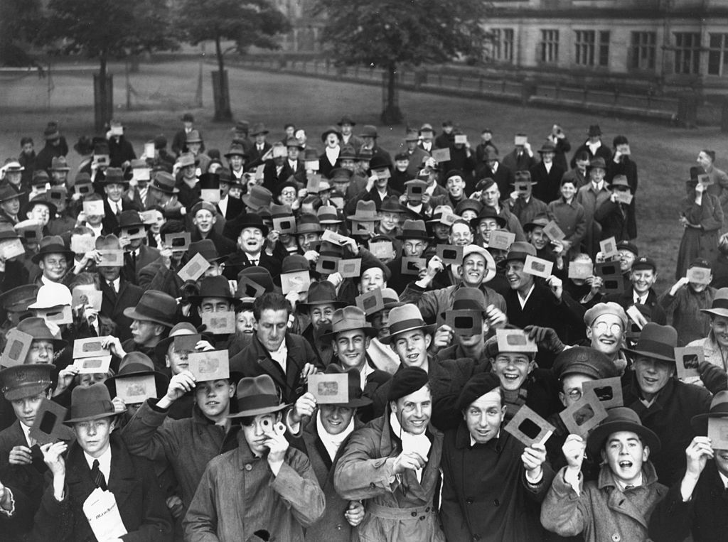 Eclipse watchers.