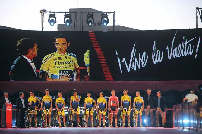 Team Saxo-Tinkoff is presented