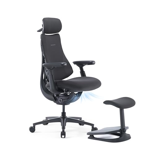 Libernovo Omni Pro Dynamic Ergonomic Office Chair, Built-In Fan, 48cm
