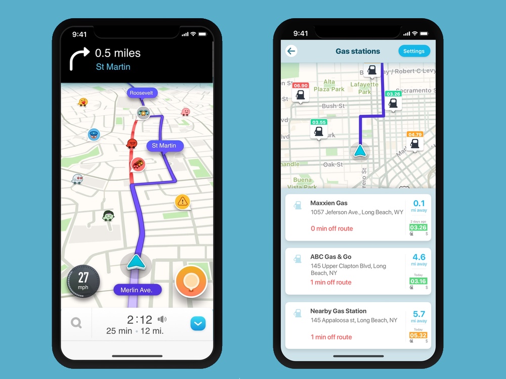 best free iphone apps: waze