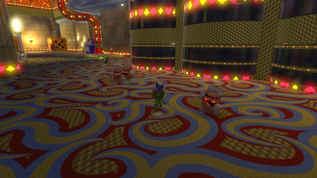 Capital Cashino's generic minion enemy. Look how threatening they are as I calmly walk past them.