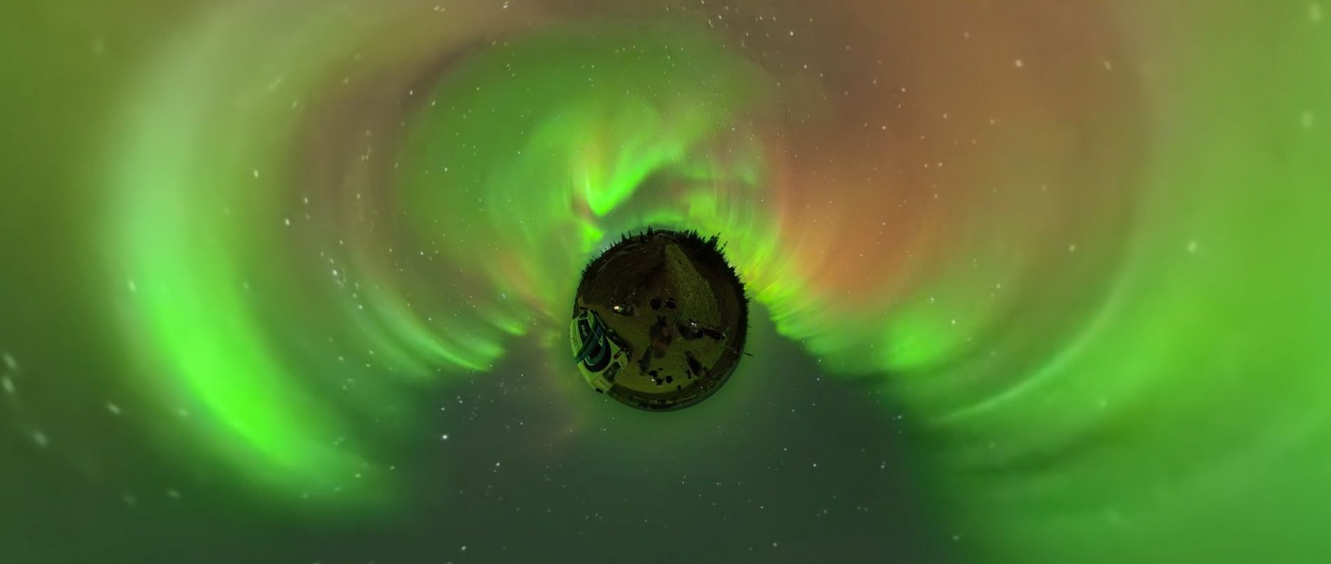 Are 360-degree cameras useful for astrophotography? I took one on a hunt for the Northern Lights to find out