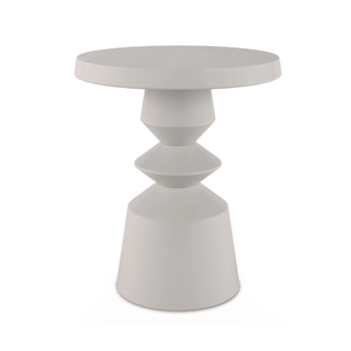 Light gray side table