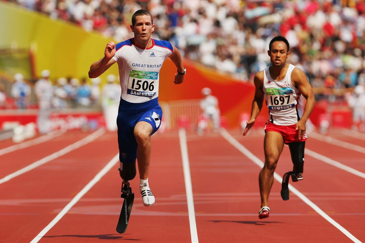 two runners on a track