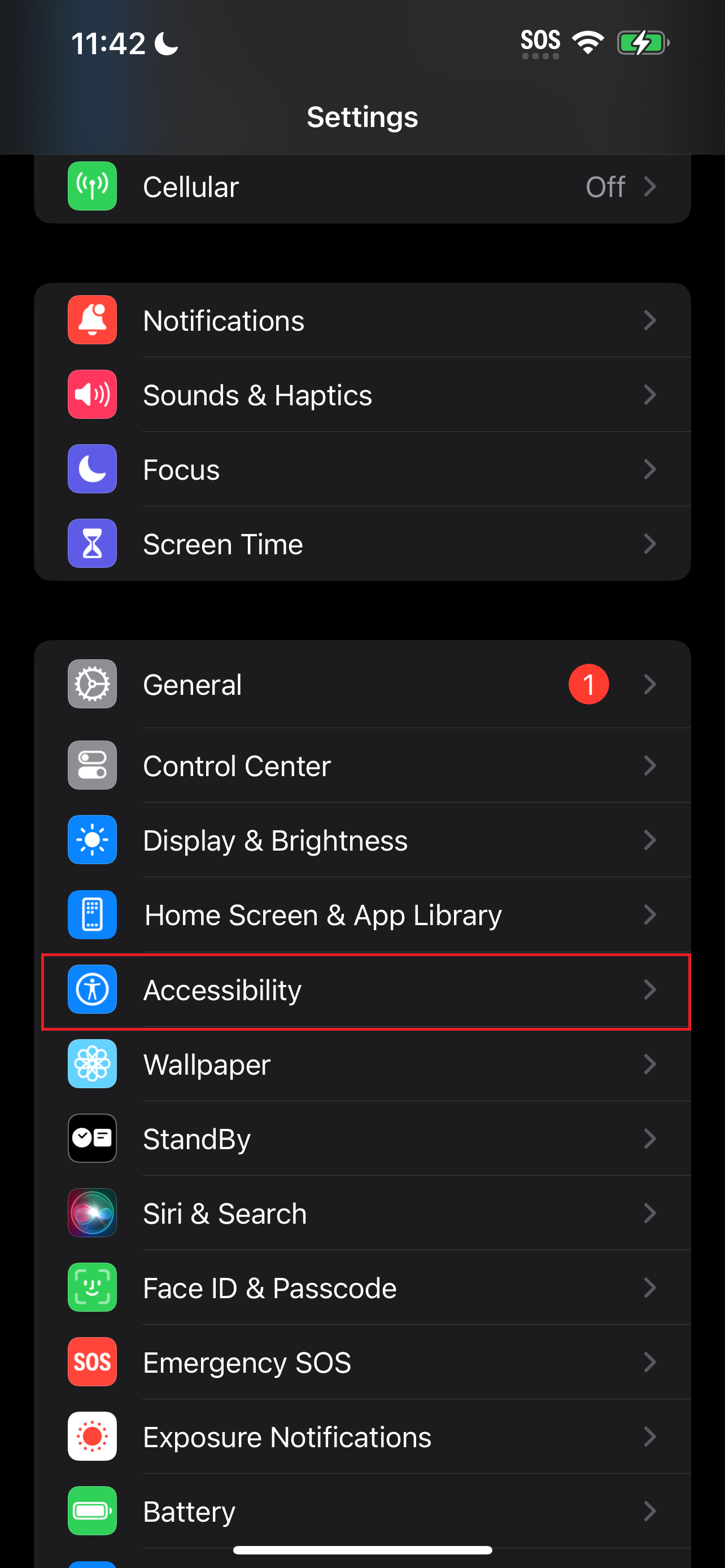 Accessibility in iOS