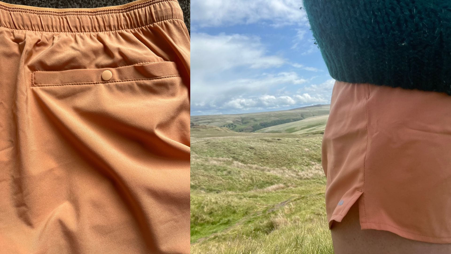 Susan Griffin wearing Patagonia hiking shorts for women