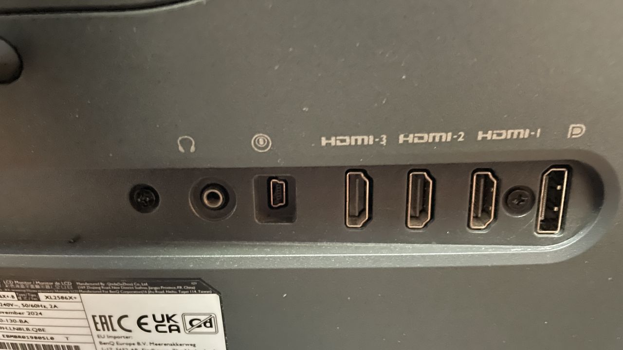 A Zowie XL286X+ gaming monitor