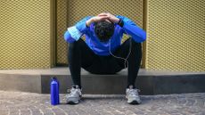 man with muscle fatigue