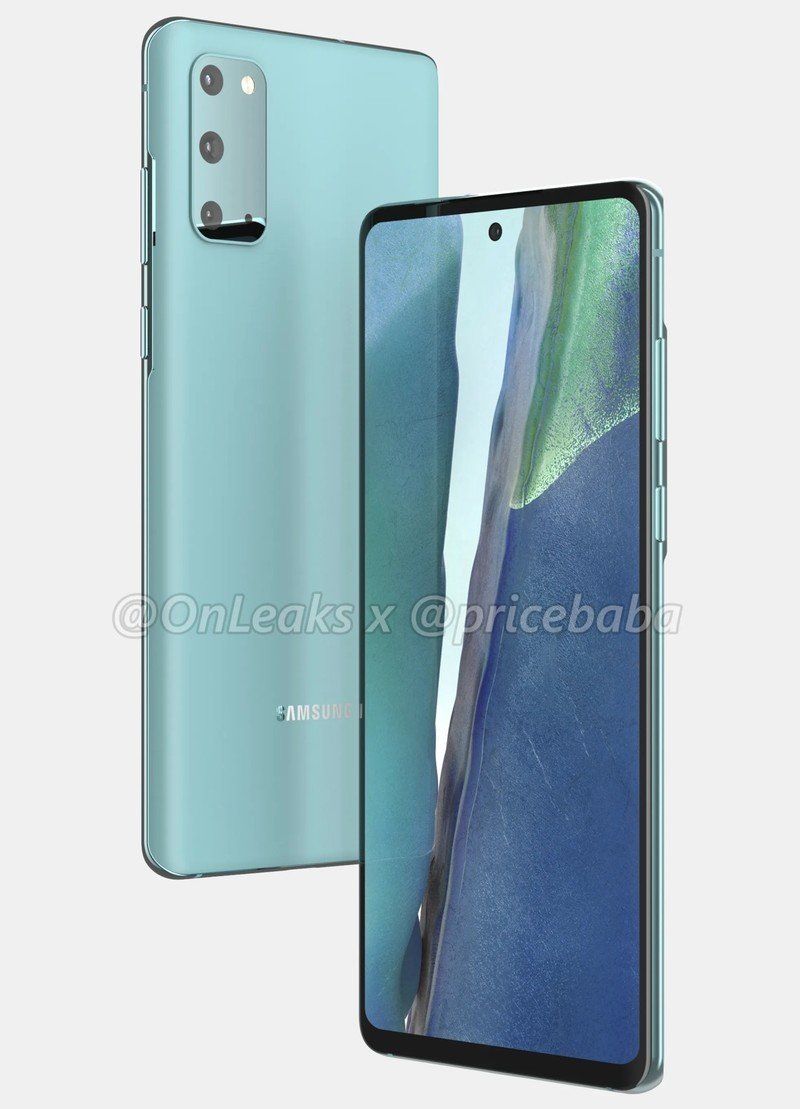 Samsung Galaxy S20 Fe 5g Cad Render