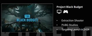 project black budget