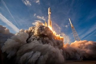 MUOS-1 Satellite Launches on Atlas 5 Rocket Image