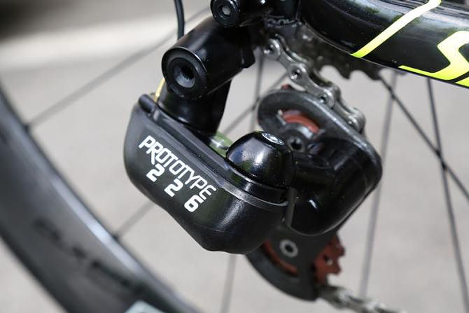 FSA 2015 groupset - An all black FSA rear mech