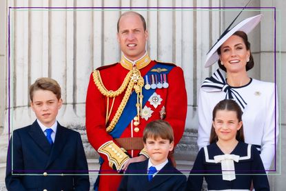 Prince William, Kate Middleton, Prince George, Princess Charlotte and Prince Louis 