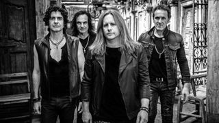Last in Line [from left]: Phil Soussan, Vinny Appice, Andrew Freeman, Vivian Campbell
