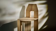 Wooden chair by Max Lamb for Hem