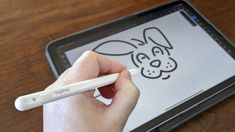 NovaPlus A8 Duo drawing on iPad