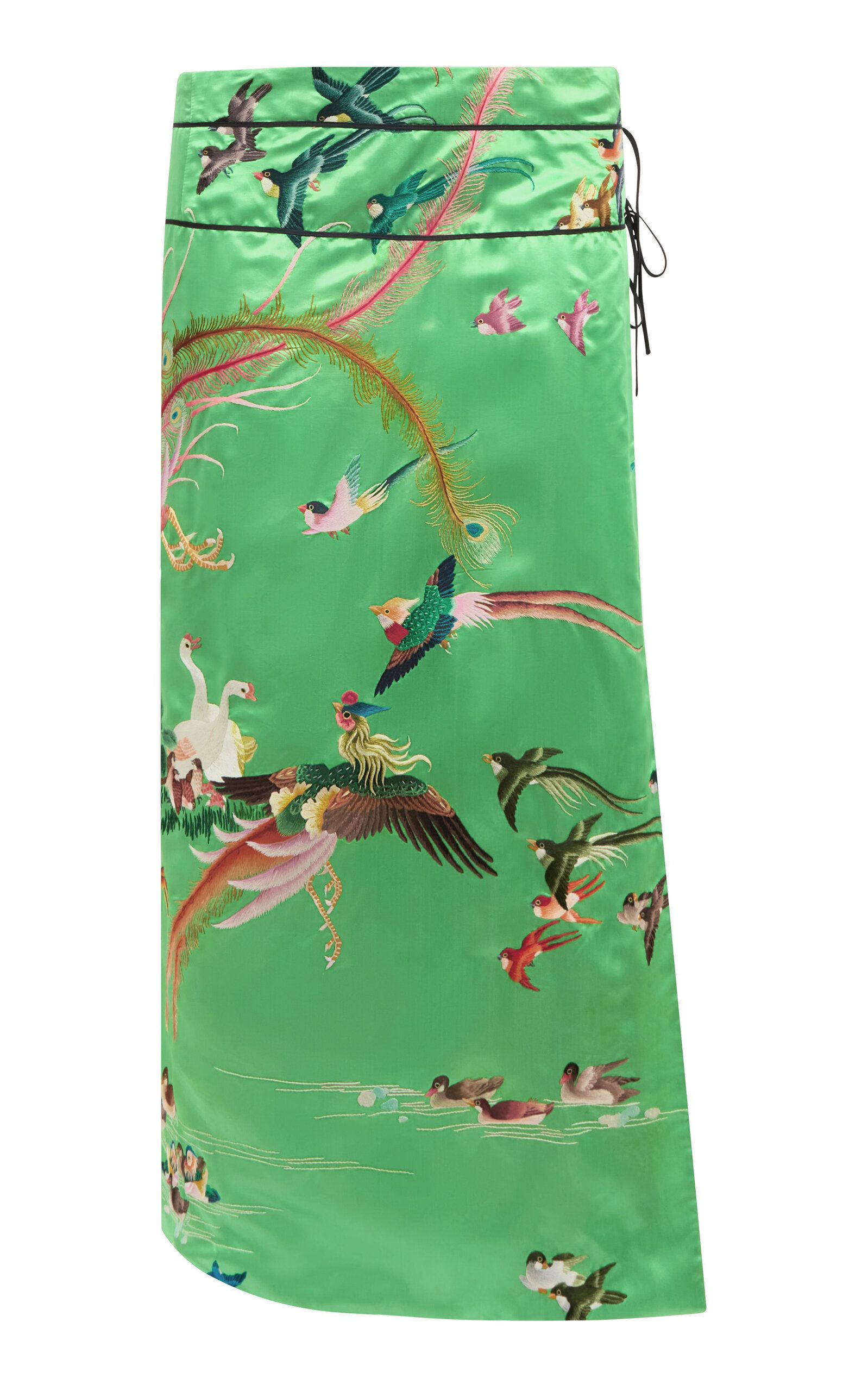 Demi Couture Silk Tapestry Skirt
