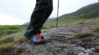 The incredibly stylish Salewa Wildfire Gore-Tex approach shoes