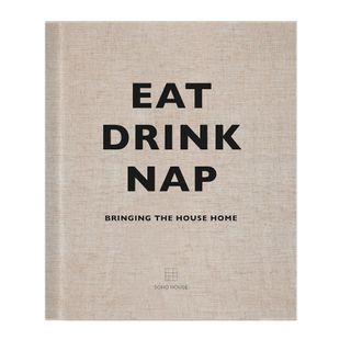 Eat drink nap linen book