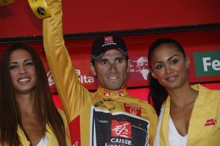 Alejandro Valverde (Caisse d'Epargne) took a big step towards overall victory today on La Pandera