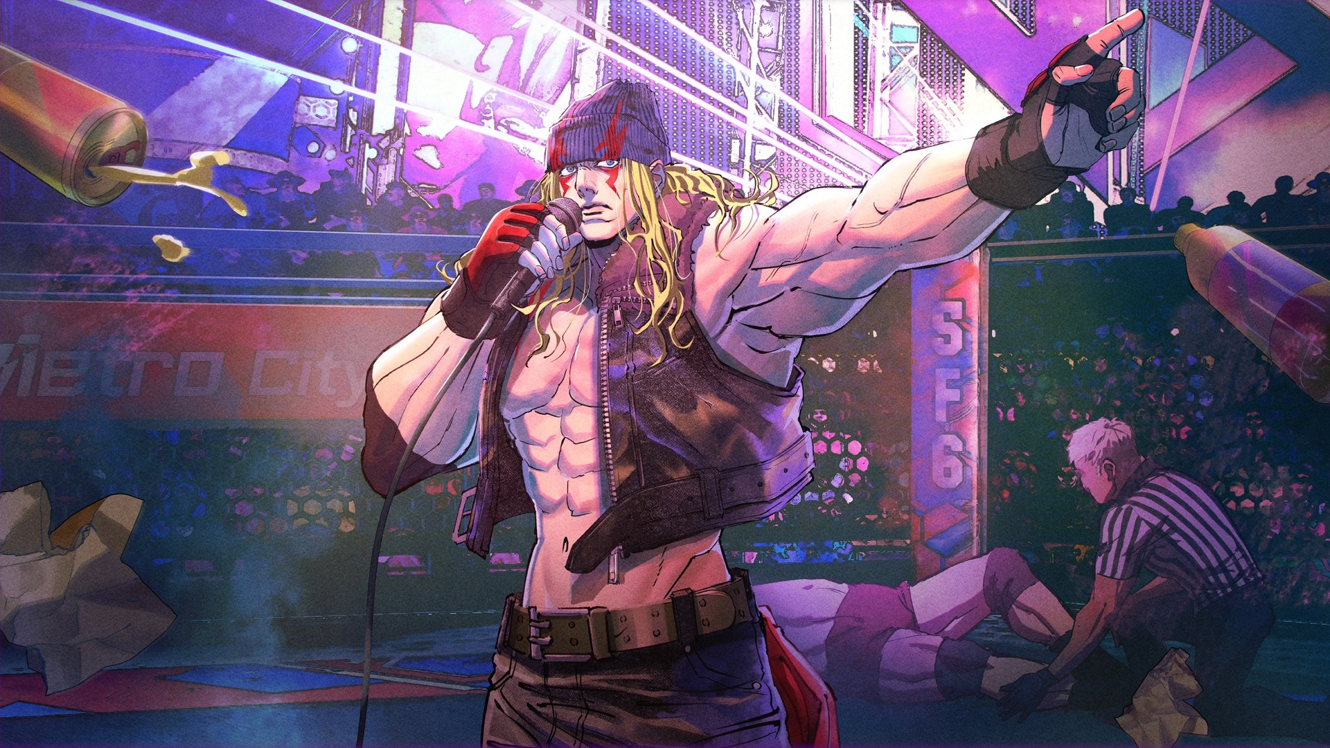 Alex art in Street Fighter 6