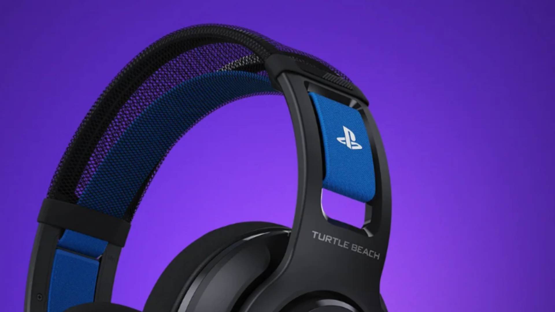 Official promo image of the headband of the Atlas 200 gaming headset by Turtle Beach.