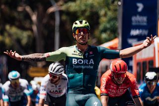 The riders take on stage three of the 2024 Tour Down Under